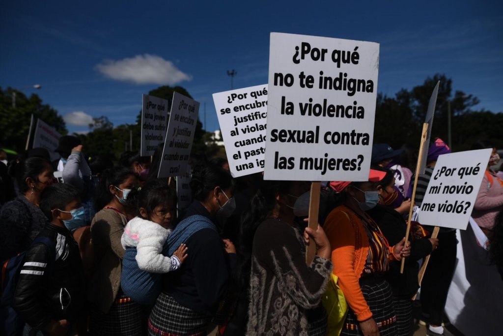 marcha por el Día Internacional para la Eliminación de la Violencia contra la Mujer