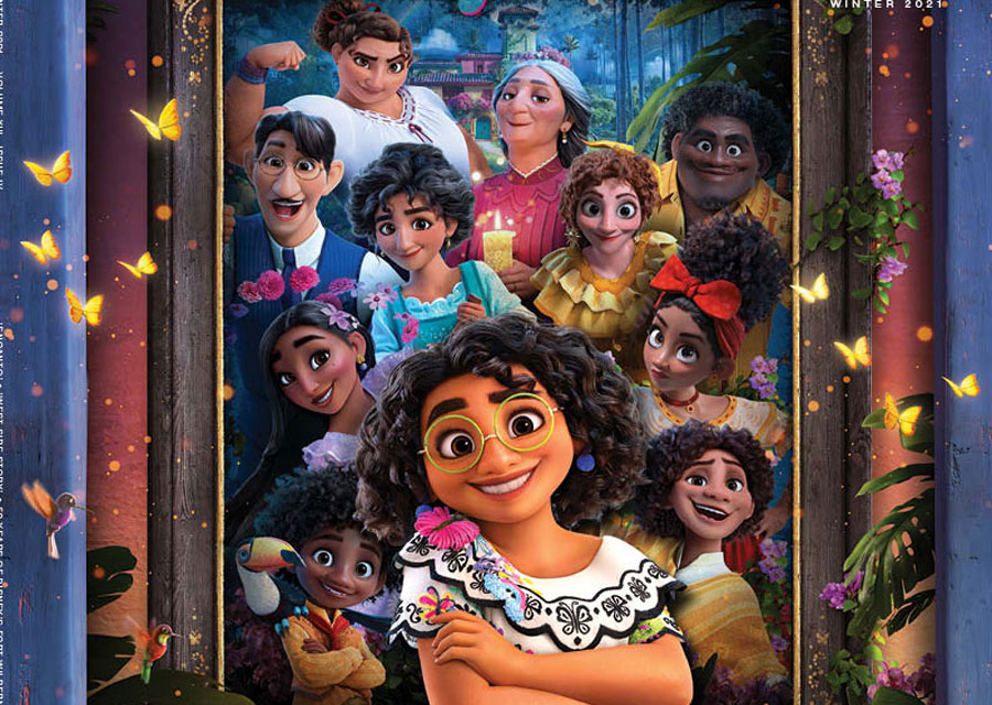 Afiche de película Encanto de Disney