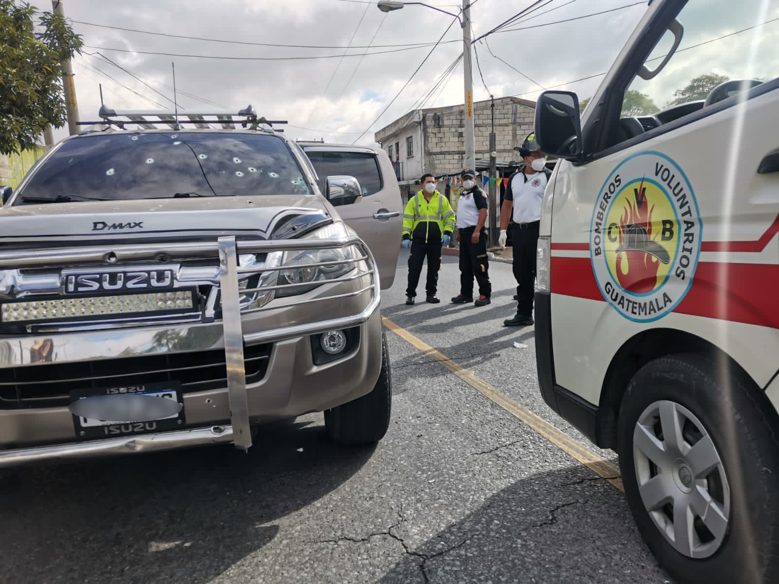 ataque armado contra ocupantes de picop en zona 6