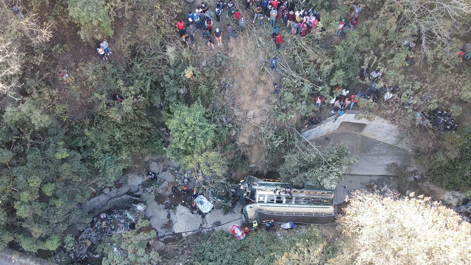 accidente de bus en ruta Interamericana