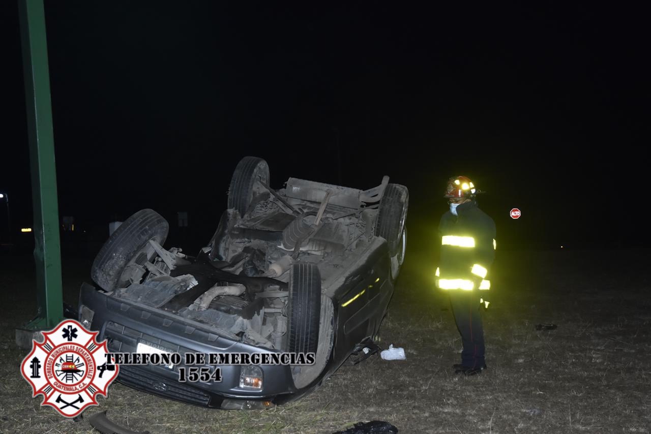 accidente en el Libramiento de Chimaltenango