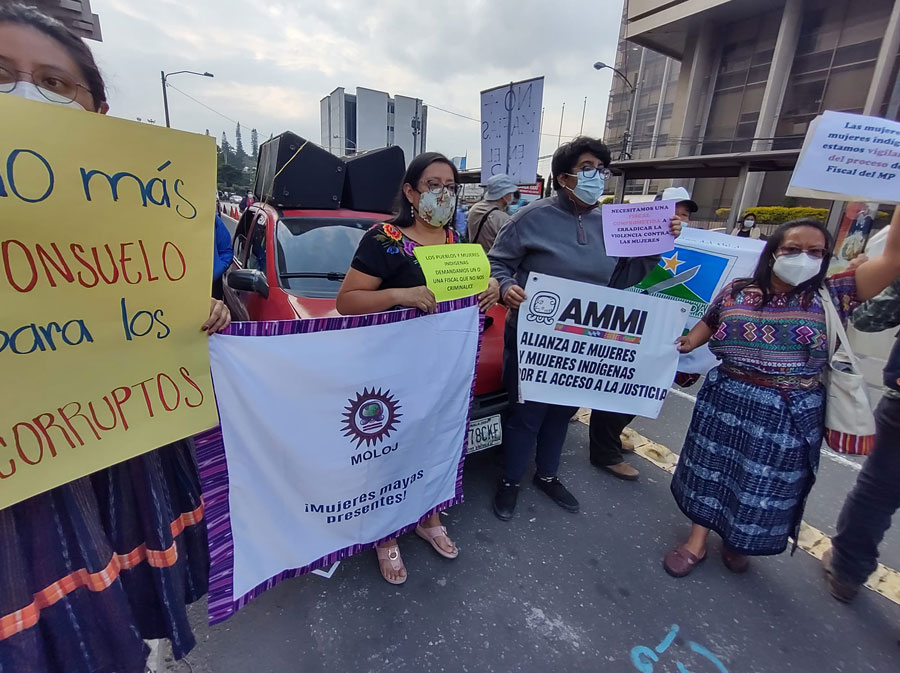 Alianza de Mujeres y Mujeres Indígenas envía mensaje a postuladora