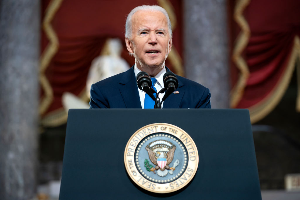 Discurso de Joe Biden por el primer aniversario del asalto al Capitolio