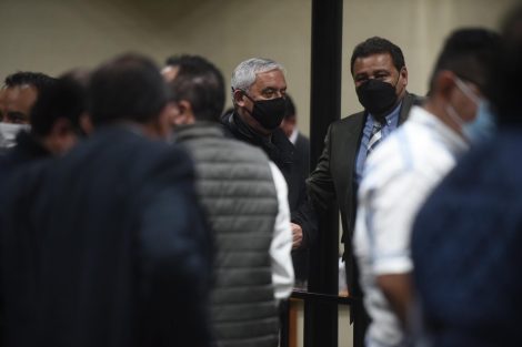 juicio del caso La Línea contra Otto Pérez Molina, Roxana Baldetti y otros sindicados