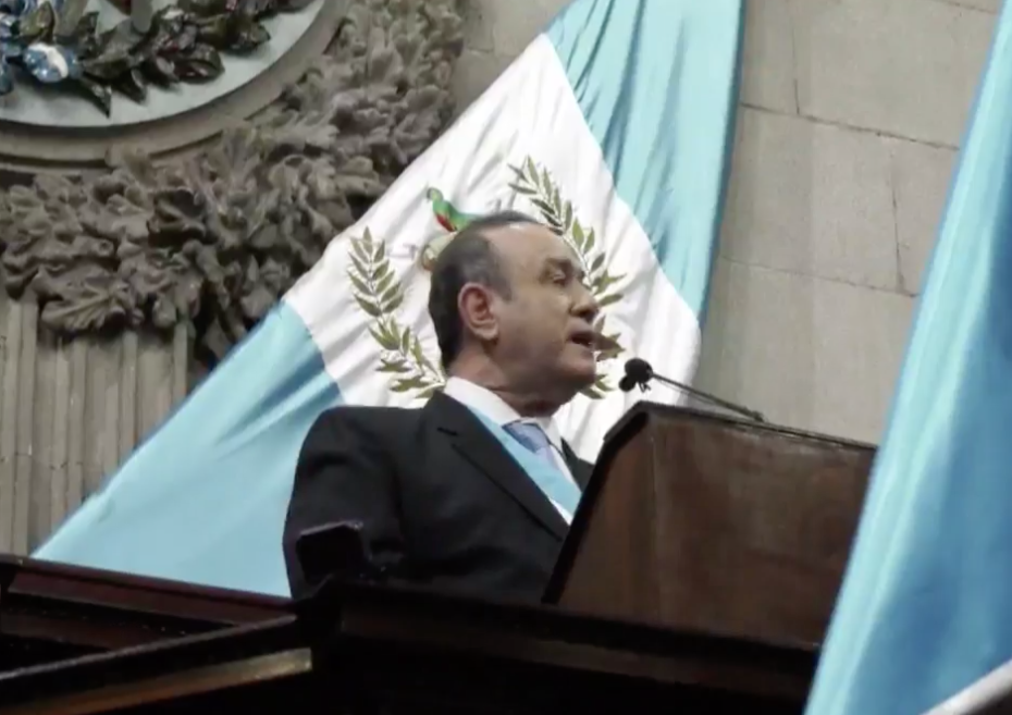 presidente Alejandro Giammattei presenta segundo informe de Gobierno en el Congreso