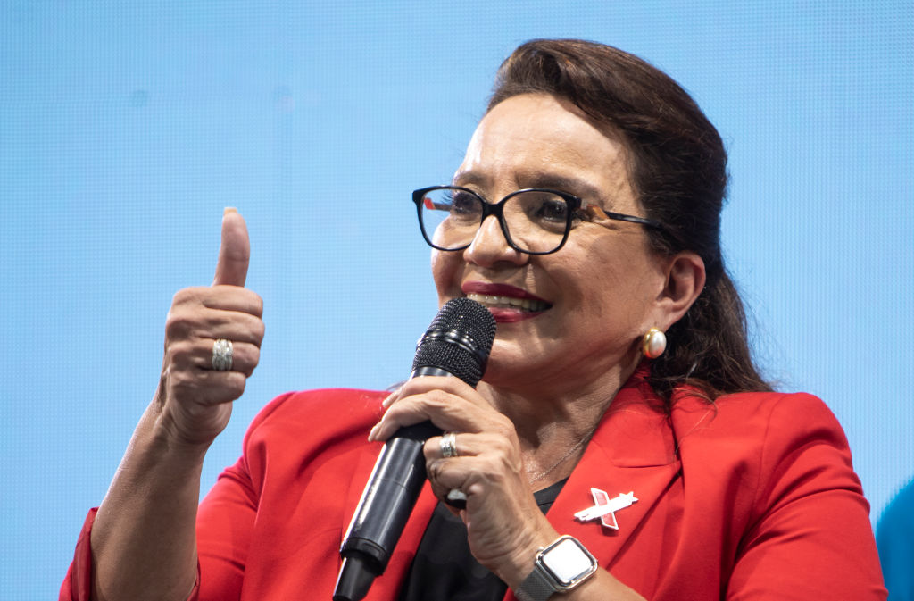 Xiomara Castro, presidenta de Honduras