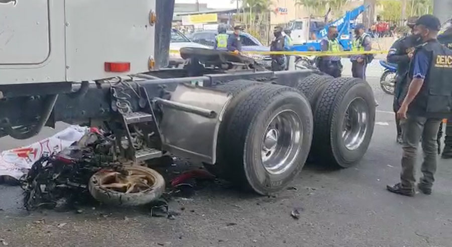 Accidente en calzada Concepción, Villa Nueva, deja dos fallecidos