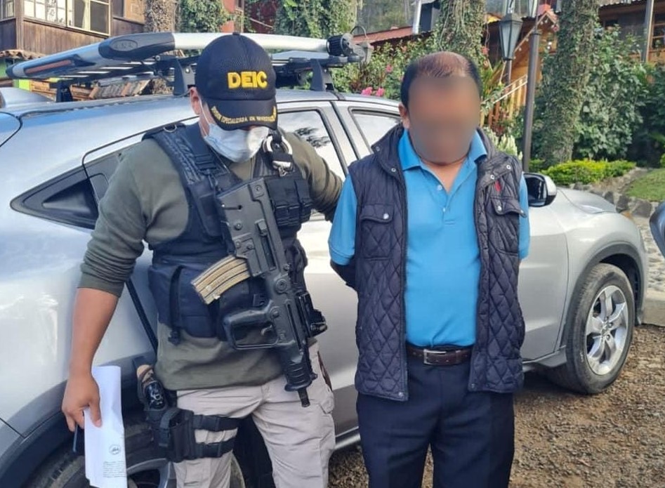 capturan a auditor de la Contraloría en Chimaltenango