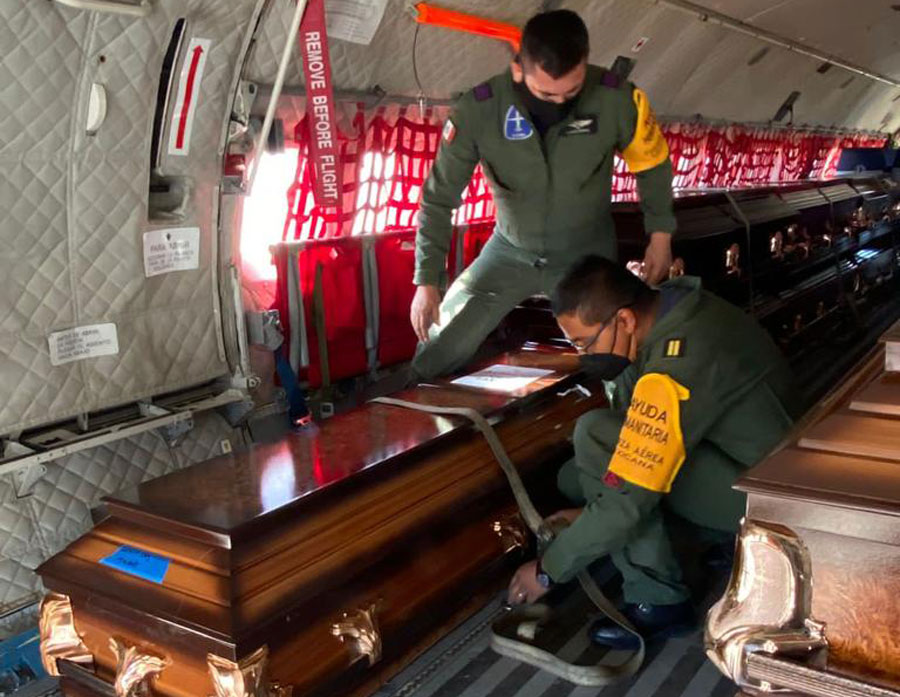 México completó la repatriación de 56 fallecidos en accidente de Chiapas