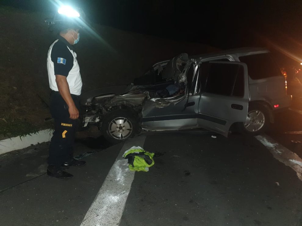 accidente en Km. 41 ruta a Palín, Escuintla