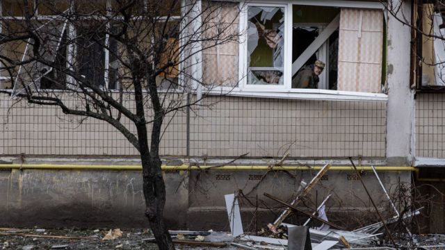 Ataques en Kiev, Ucrania