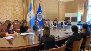 canciller de Guatemala, Mario Búcaro, en reunión de la OEA