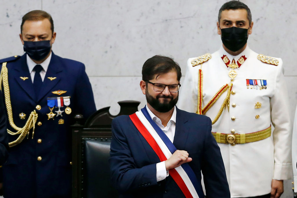 Gabriel Boric asume la presidencia de Chile
