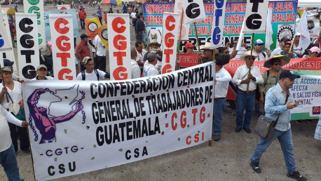 CGTG anuncia manifestación pacífica