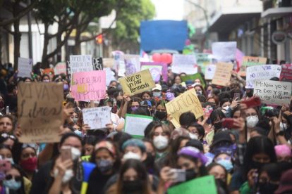 marcha por el Día de la Mujer, 8 de marzo de 2022