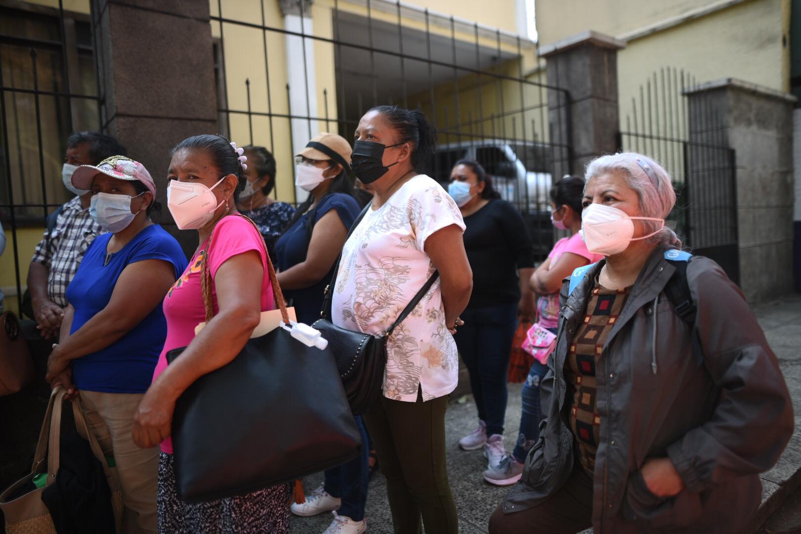 protesta frente al Ministerio de Educación