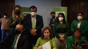 Sandra Torres explica autorización del Comité Ejecutivo del partido UNE