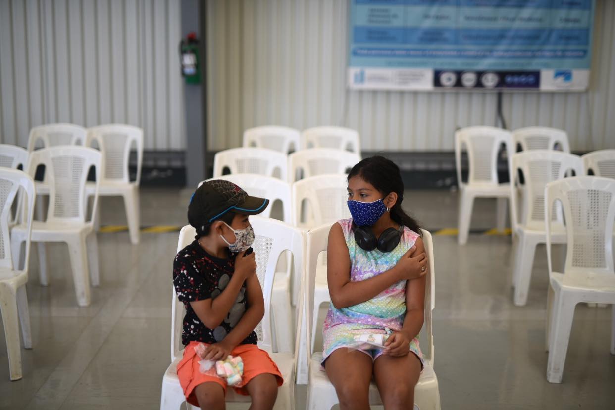 vacunación contra Covid-19 en niños de 6 a 11 años