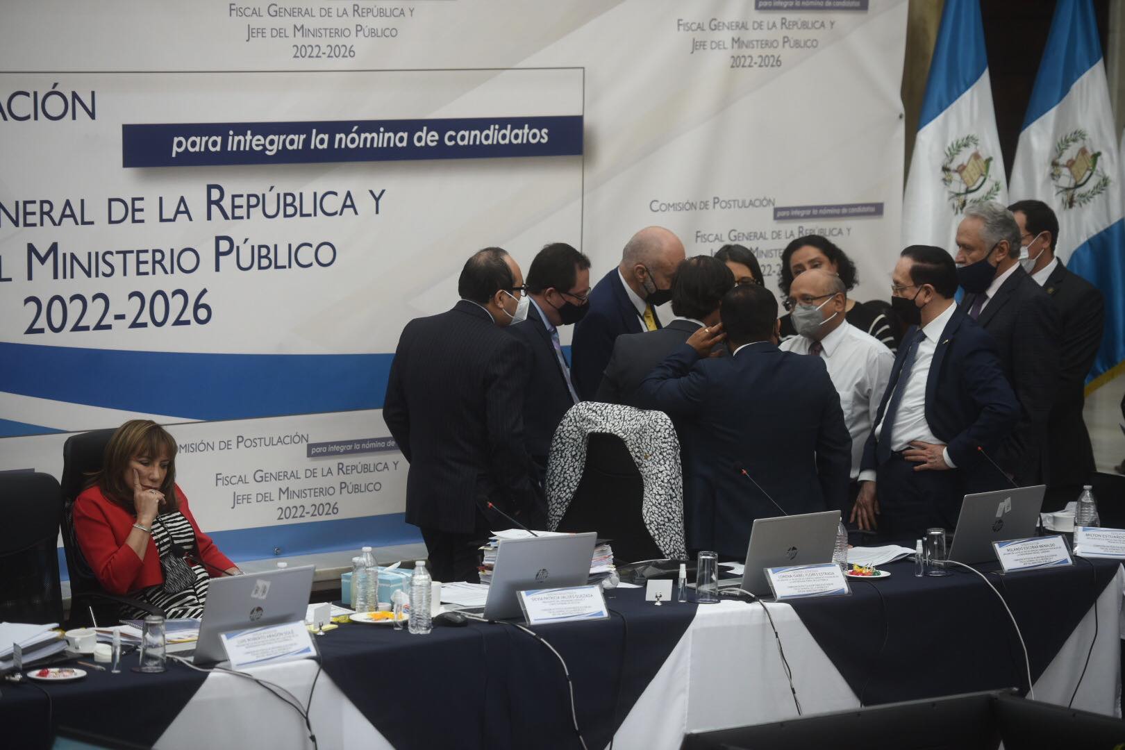 reunión de comisión de postulación para elegir fiscal general