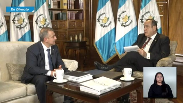 entrevista al aspirante a fiscal general, Jorge Luis Donado
