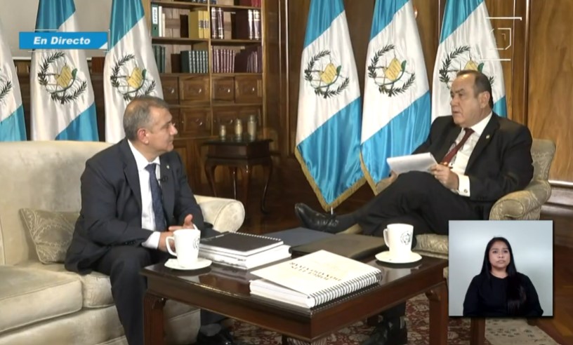 entrevista al aspirante a fiscal general, Jorge Luis Donado