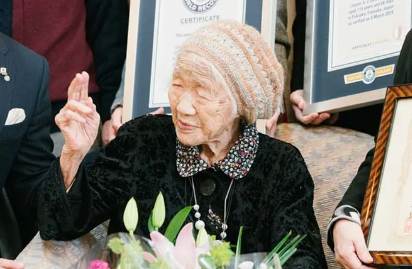 Murió Kane Tanaka, la persona más anciana del mundo