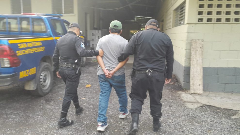 Capturan a implicado en muerte de ex subcomisario en Suchitepéquez