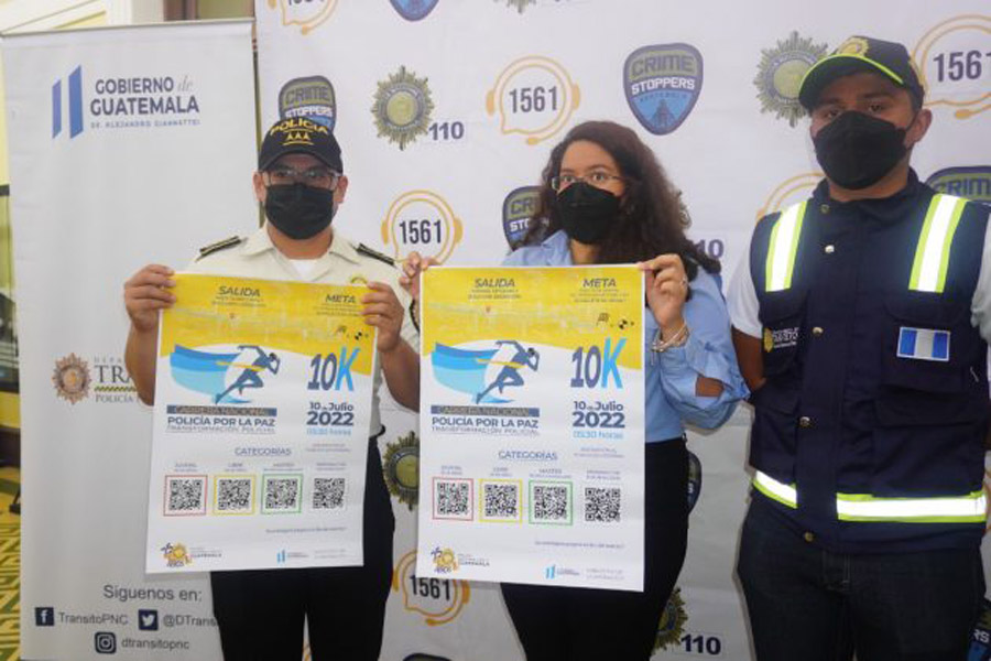 Anuncian la carrera 10K organizada por el Departamento de Tránsito de la PNC