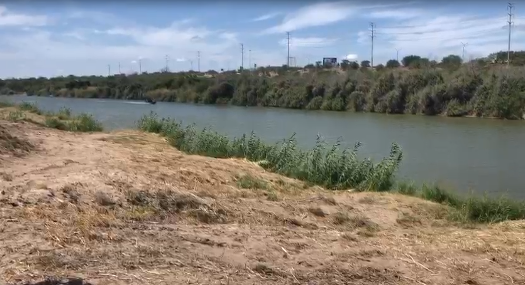 frontera de Laredo, Texas, Estados Unidos, donde cruzan miles de migrantes