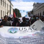 marca contra elección de rector de la Usac