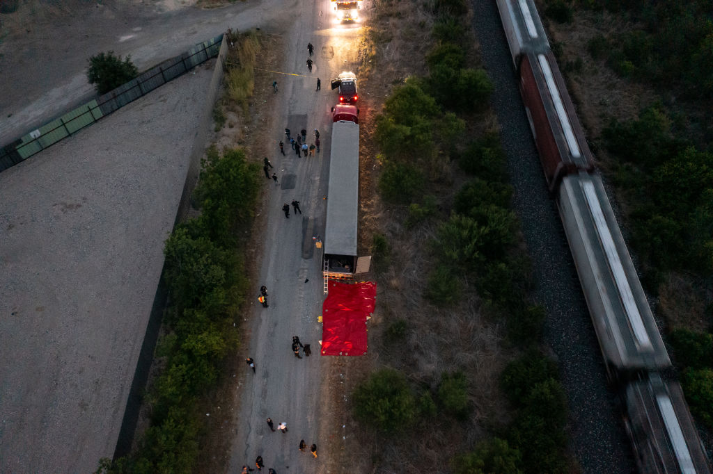 muerte de migrantes en camión en San Antonio, Texas