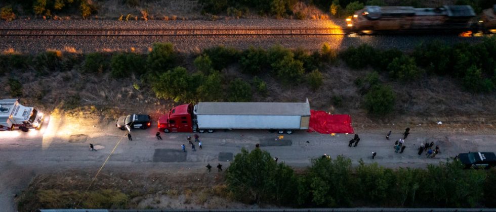 muerte de migrantes en camión en San Antonio, Texas