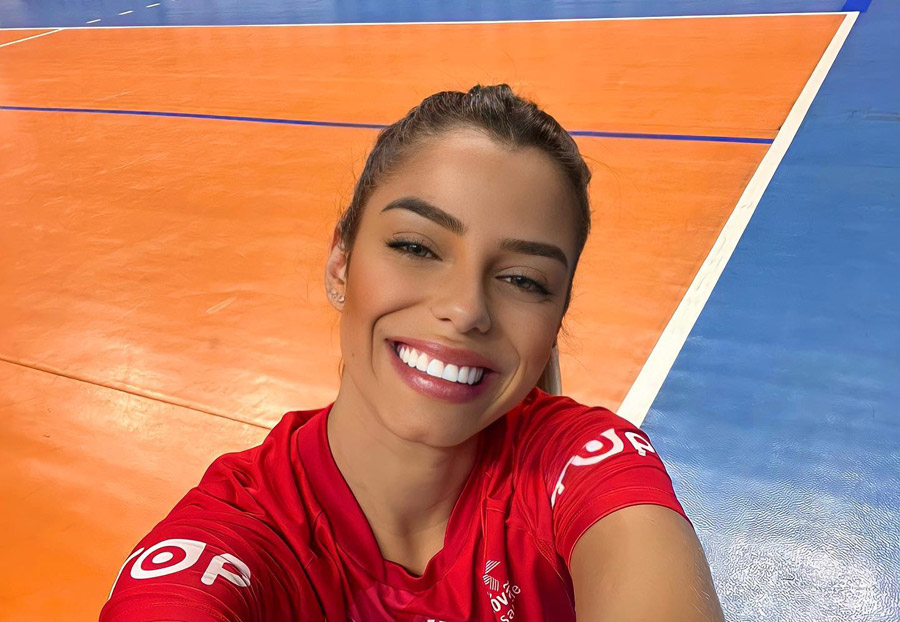Key Alves, jugadora de voleibol de Brasil