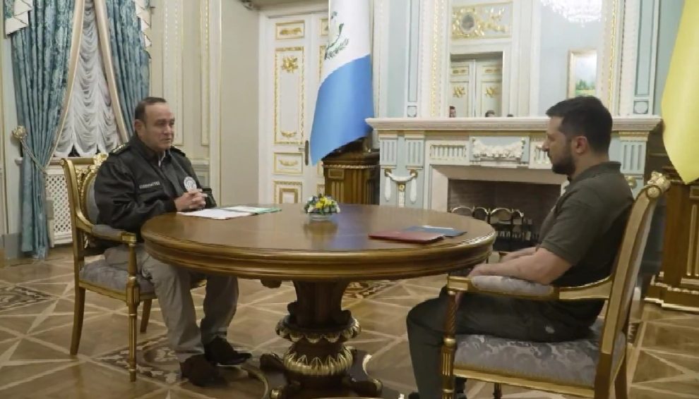 presidente Alejandro Giammattei visita Ucrania