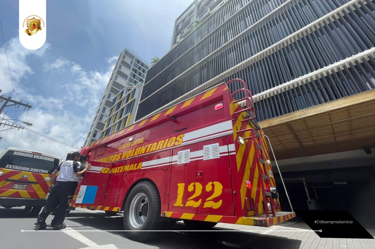 incendio en hotel de zona 4