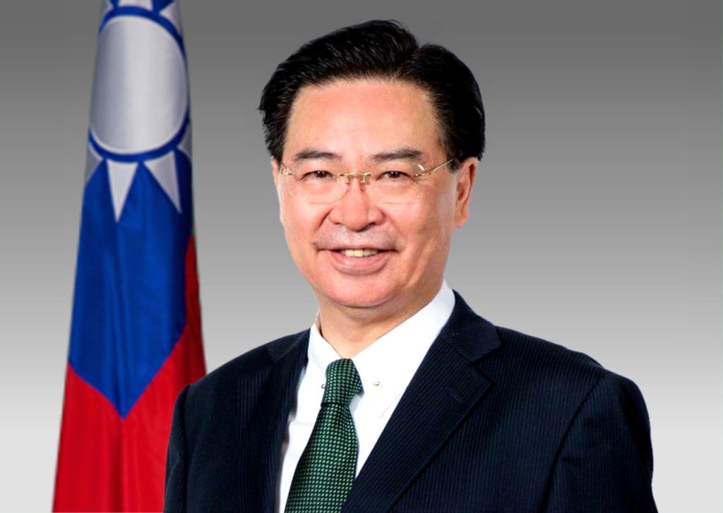 Jaushieh Joseph Wu, ministro de Relaciones Exteriores de la República de China-Taiwán