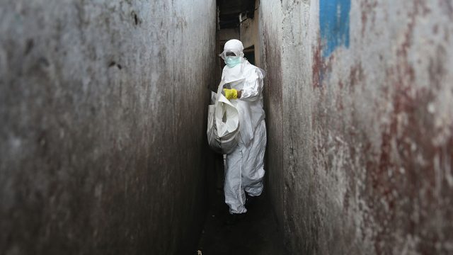 Virus del Ébola en África