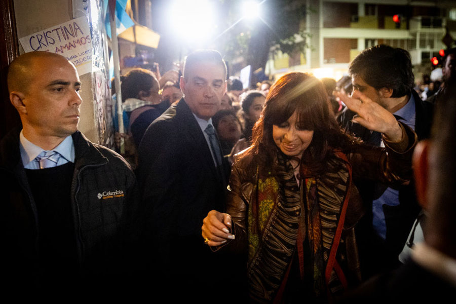 Cristina Fernández de Kirchner, vicepresidenta de Argentina