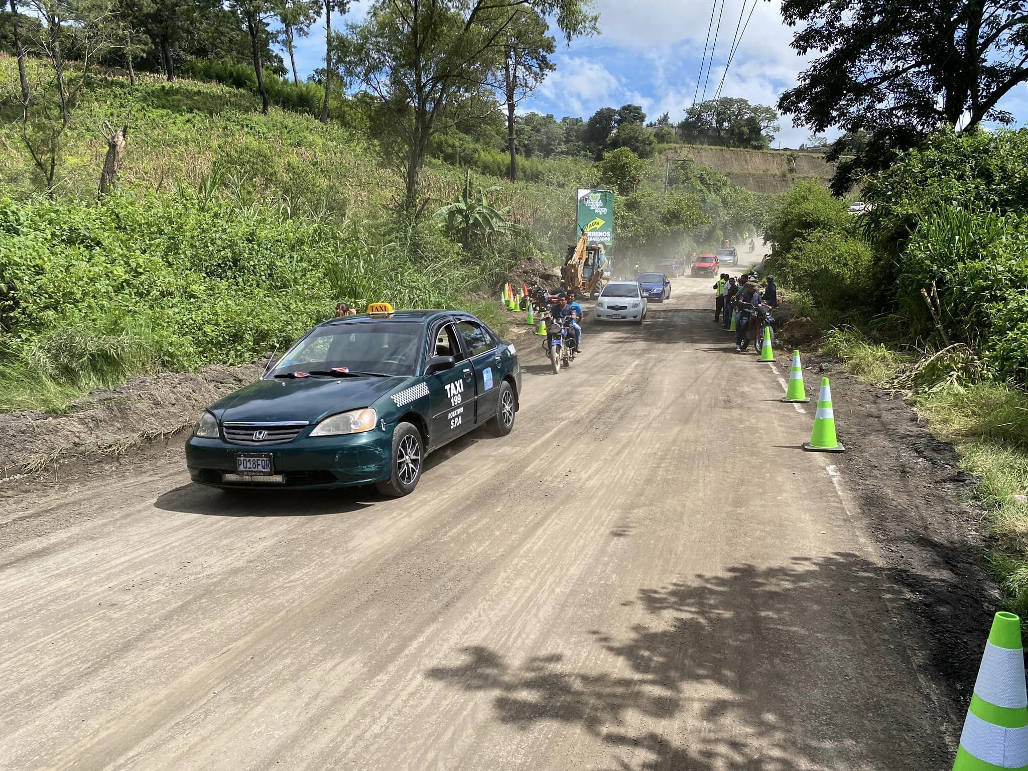 Paso habilitado en San Pedro Ayampuc. / Foto: Municipalidad San Pedro Ayampuc