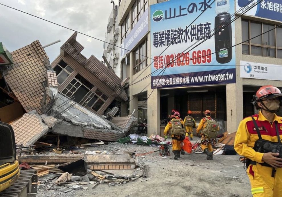 Terremoto en la República de China (Taiwán).