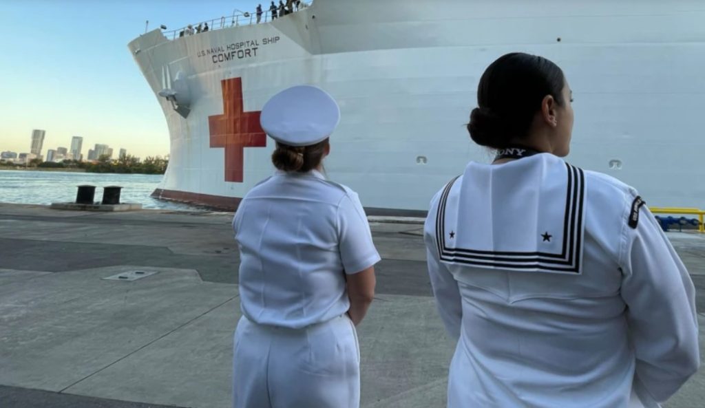 buque hospital Comfort visitará Guatemala