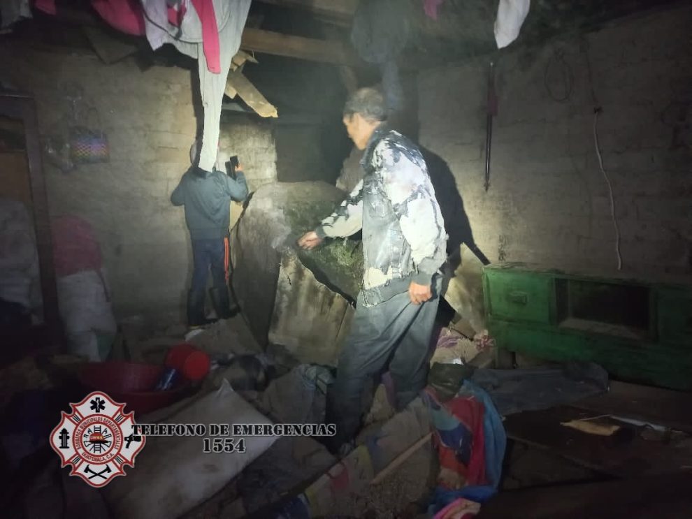 Un niño fallece en casa en Concepción Tutuapa, San Marcos. / Foto: Bomberos Municipales Departamentales