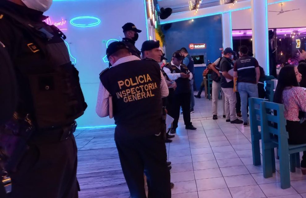 Operativos en discotecas de la ciudad. / Foto: PNC