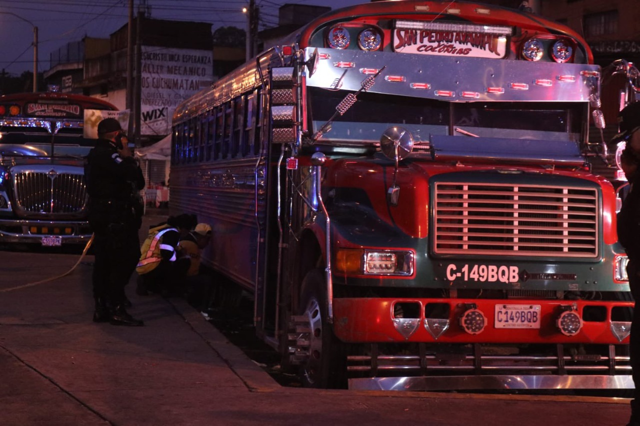 piloto de bus asesinato en la zona 2