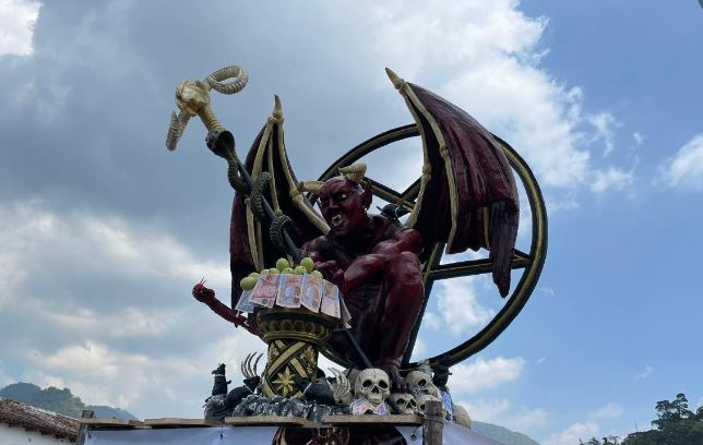 Diablo en Antigua Guatemala. / Foto: cortesía