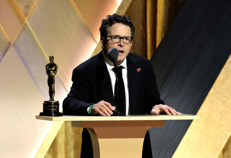 Michael J. Fox, actor canadiense-estadounidense