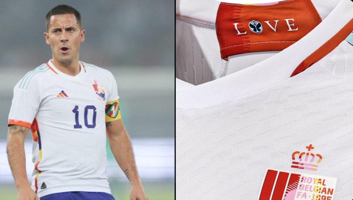 FIFA prohíbe Bélgica usar la palabra en su camiseta