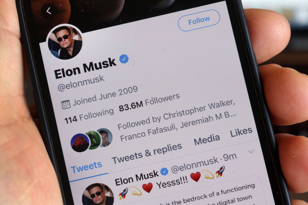 Cuenta de Twitter de Elon Musk