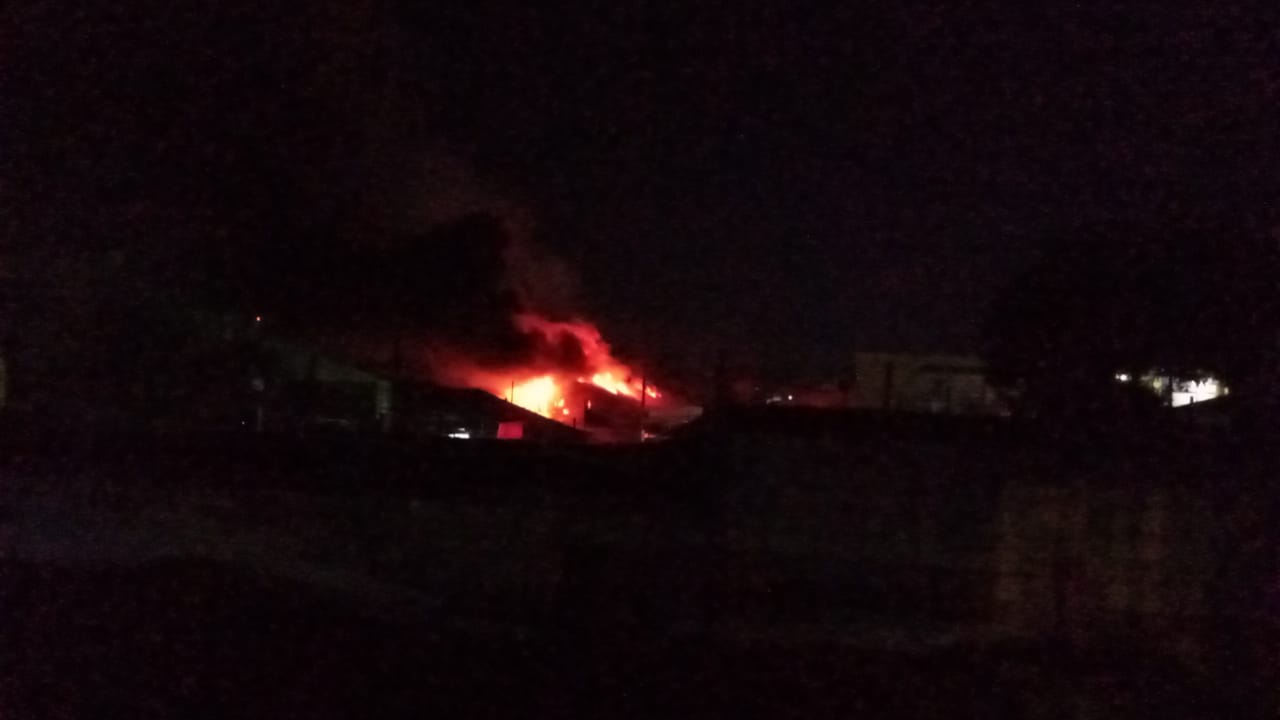 incendio en mercado de Patulul