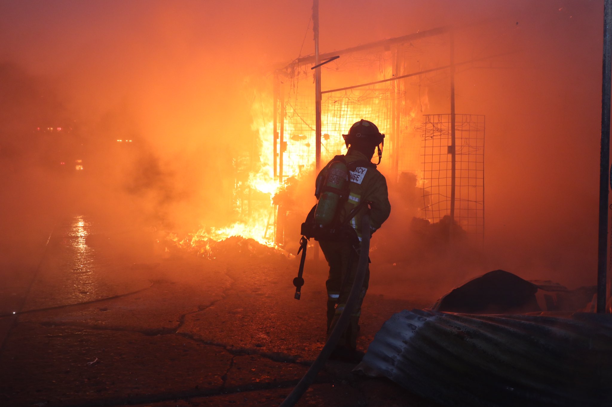 incendio en zona 9